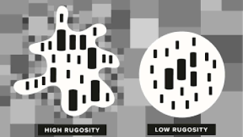 Urban rugosity